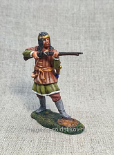 Миниатюра из олова Татарский стрелок, начало XV в, 54 мм, Студия Большой полк - фото