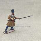 Миниатюра из олова Партизан с пикой, 1812год, 54 мм, Студия Большой полк (ИЛ1126.12.02.54) (ИЛ1126.12.02.54)