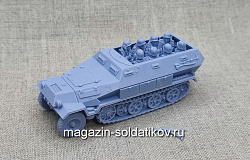Германский средний полугусеничный бронетранспортёр Sd.Kfz. 251 (A) 1/56 3Д Корнукопия (552-034) (552-034)