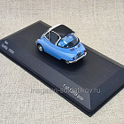 ISO Isetta (прототип BMW Isetta) 1954 голубой с белым 1:43, WhteBox (IXO) (Q307-128) (Q307-128)