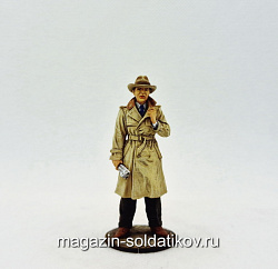Советский разведчик Исхак Ахмеров 1937-45 гг., 54 мм, Студия Большой полк (ИЛ0246.14.01.54) (ИЛ0246.14.01.54)