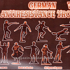 Солдатики из пластика German antiresistance troops. WW2 (1/72) Orion