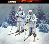 Сборные фигуры из смолы Советские лыжники, 1/35, Stalingrad - фото