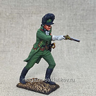 Миниатюра в росписи Русский егерь (стреляющий), 54 мм, Студия Большой полк (ИЛ2365.11.01.54) (ИЛ2365.11.01.54)