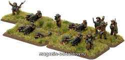 Миниатюра из металла HMG Platoon w/ 4 Vickers HMGs (15мм) Flames of War (BR704) (BR704)