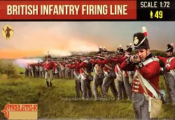 British Infantry Firing Line (1/72) Strelets (278) (278)