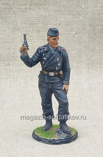 Немецкий танкист, 54мм, Красный фронт, 54 мм - фото