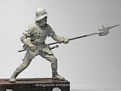 Сборная фигура из смолы Swiss warrior 75 mm. Mercury Models - фото