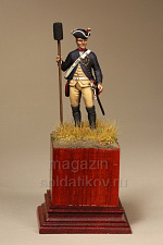 SM 5423 Артиллерист прусской пешей артиллерии. 1756-1763 годы, 54 мм, SOGA miniatures