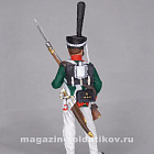Миниатюра в росписи Гренадер Таврического гренадерского полк, Россия, 1809-14 гг., 1:32, Сибирский партизан (СП113) (СП113)