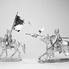 Сборные фигуры из металла Средние века, набор №6 (2 фигуры) 28 мм, Figures from Leon