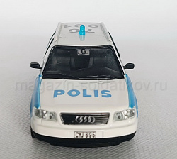 -  Audi A6 Аvant Полиция Швеции 1/43 (ПММ038) (ПММ038)