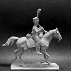Сборная миниатюра из смолы Трубач гвардейских шеволежер-лансеров, Вестфалия 1808-13 гг., 54 мм, Chronos miniatures (CHM-54364) (CHM-54364)