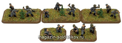 Миниатюра из металла Mortar Platoon (15мм) Flames of War (FI705) (FI705)