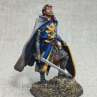 Миниатюра из олова Шведский рыцарь, XIII в, 54 мм, Студия Большой полк (ИЛ2346.11.01.54) (ИЛ2346.11.01.54)