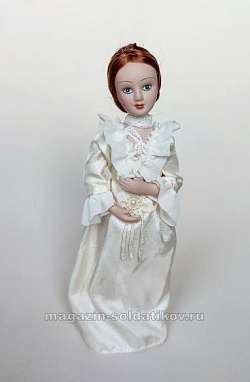Кукла в городском свадебном костюме Санкт-Петербургской губернии №13