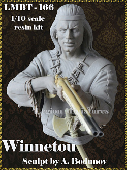 Сборная миниатюра из смолы Winnetou, 1:10, Legion Miniatures (LMBT-166) (LMBT-166 )