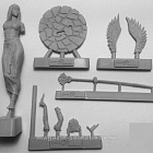 Сборная фигура из смолы Египетская богиня - Исида, 54 мм, Chronos miniatures