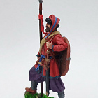 Варяжский дружинник с копьем. Русь, X век, 54 мм, Soldanir (QF0415) (QF0415)