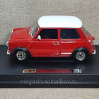Mini Cooper, цвет-красный, серия Bijoux Collezione, BBurago [18-22011] 1/24 Bburago (QGM-011) (QGM-011)