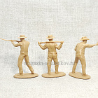Солдатики из мягкого резиноподобного пластика Ковбои №5, набор 6 шт, 1/32 Soldiers. Есть