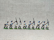 Солдатики из пластика в росписи Австрийские гренадеры, Семилетняя война, набор - 10 шт., Revell - фото