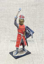 Миниатюра из олова Вальтер фон Герольдсек, епископ Страсбурга, 54 мм, Студия Большой полк - фото