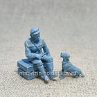 Сборная модель из пластика Авиатехник Кукушкина и авиационный пес Дутик 1/48 A-resin (48009) (48009)