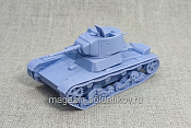 Советский легкий танк Т-26 образца 1938 г. 1/56 3Д Корнукопия - фото