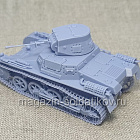 Немецкий легкий танк Т-1 с пушкой 1/56 3Д Корнукопия (552-026) (552-026)