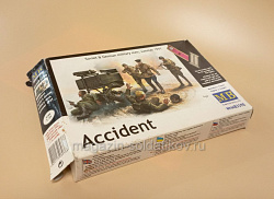 Сборные фигуры из пластика MB 3590 Встреча. Советские и немецкие военнослужащие, лето 1941 г. (1/35) Master Box (Q445-180) (Q445-180)