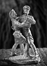 Миниатюра из олова 609 РТ Вальс Победы 54 мм, Ратник - фото