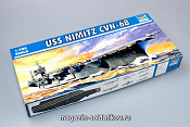 Сборная модель из пластика Авианосец CVN - 68 «Нимиц» 1:700 Трумпетер - фото