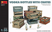35577 Бутылки водки с ящиками MiniArt (1/35)
