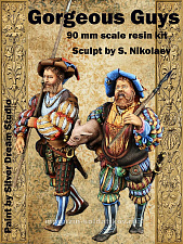 Сборная миниатюра из смолы Gorgeous guys, Legion Miniatures - фото