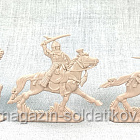 Монголы. Средняя кавалерия. (6 шт., пластик, песочный), Воины и битвы