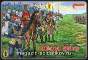 Солдатики из пластика Средневековые британцы (1/72) Strelets - фото