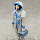Космонавт в скафандре Сокол-К, коллекционная фигурка (456-059) (456-059)