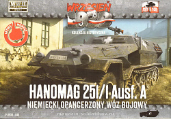 Сборная модель из пластика Hanomag 251/1 Ausf A Halftrack 1:72, First to Fight