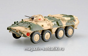Масштабная модель в сборе и окраске БТР-80 Российская армия 1994 г. 1:72 Easy Model - фото