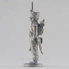 Сборная миниатюра из металла Сержант легкой пехоты, стоящий, Франция, 28 мм, Аванпост