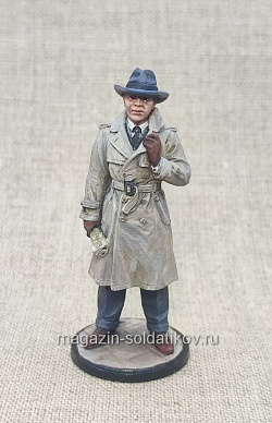 Миниатюра из олова Разведчик под прикрытием, 54 мм, Студия Большой полк (ИЛ2318.14.01.54) (ИЛ2318.14.01.54)