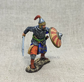 Татарский воин с саблей, Смутное время, 54 мм, Студия Большой полк - фото