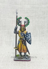 Миниатюра из олова Вальтер фон Клинген. Германия, XIII вв, 54 мм, Студия Большой полк - фото