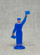 Сборная модель из пластика Матрос (синий пластик), Наша Армия - фото