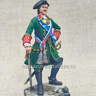 Миниатюра из олова Царь Пётр, 54 мм, Студия Большой полк (ИЛ2227.11.01.54) (ИЛ2227.11.01.54)