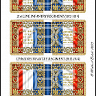 Знамена, 28 мм, Наполеоника, Франция (1812-1814), Пехота (MBC_NAP_FRA_28_003) (MBC_NAP_FRA_28_003)