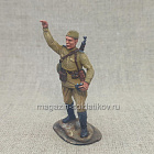 Миниатюра из олова Командир расчета, 1943-45 гг., 54 мм, Студия Большой полк (ИЛ1118.14.01.54) (ИЛ1118.14.01.54)