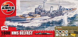 Сборная модель из пластика А Корабль HMS Belfast (1/600) Airfix (50069) (50069)
