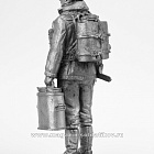 Миниатюра из олова 423 РТ Немецкий солдат с термосами, 54 мм, Ратник